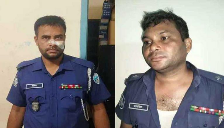 হ্যান্ডকাপসহ আসামি ছিনতাই, ২ পুলিশ আহত