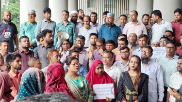 সচিবালয়ে আজও বিক্ষোভ কর্মচারীদের, উপস্থিতি কম