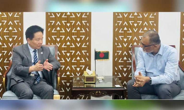 বাণিজ্য উপদেষ্টার সাথে এফএও’র সাউথ-সাউথ অ্যান্ড ট্রায়াঙ্গুলার কো-অপারেশন বিভাগের পরিচালকের সাক্ষাৎ