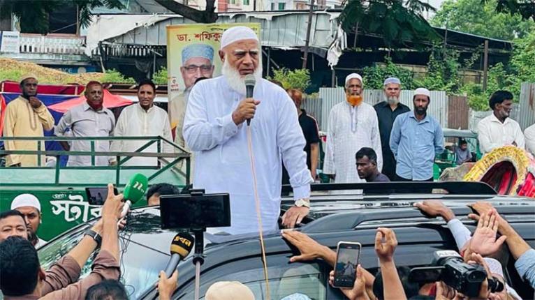 এবার যেনতেন নির্বাচন মেনে নেওয়া হবে না : জামায়াত আমির