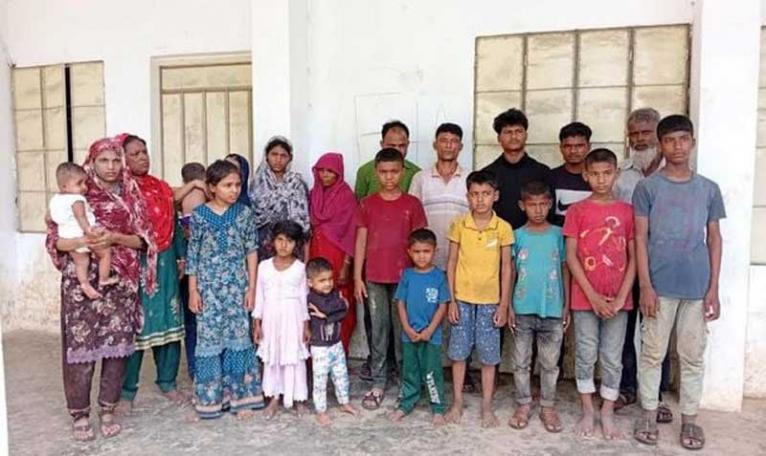 শেরপুর সীমান্ত দিয়ে নারী শিশুসহ ২১ জনকে পুশইন