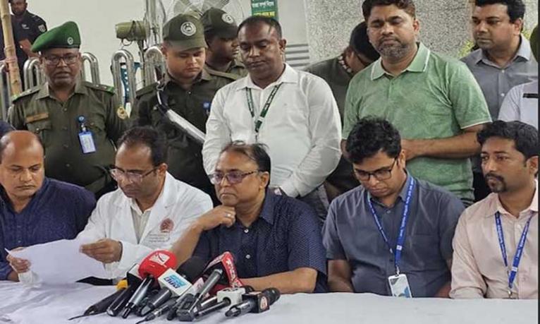 বিমান বিধ্বস্তের ঘটনায় রোগীদের অবস্থার উন্নতি হচ্ছে : ডা. নাসির উদ্দীন