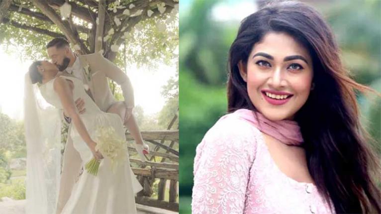 বিয়ের পোশাকে পিয়া বিপাশার উষ্ণ ছবি ভাইরাল