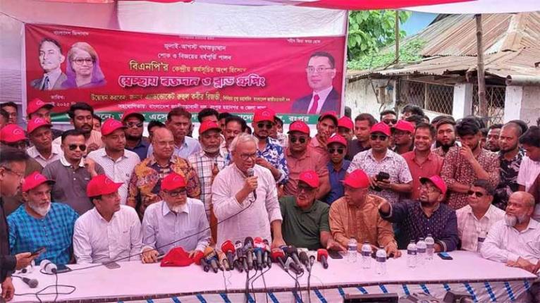 নির্যাতন করেও বিএনপি’র মনোবল এতটুকুও নষ্ট করা যায়নি: রিজভী