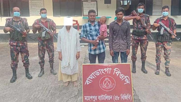 ঝিনাইদহে আরও ৬ বাংলাদেশিকে ফেরত দিলো বিএসএফ
