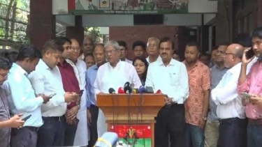 উদ্ভূত পরিস্থিতি উত্তরণের একমাত্র পথ রাজনৈতিক সরকার প্রতিষ্ঠা করা: মির্জা ফখরুল