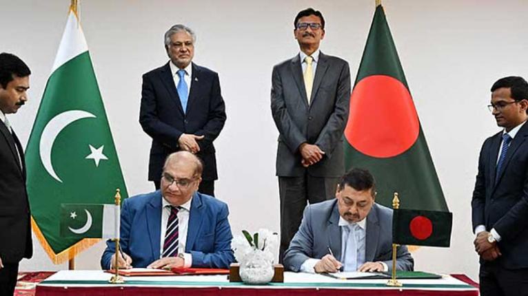 বাংলাদেশ ও পাকিস্তানের মধ্যে যেসব চুক্তি-সমঝোতা স্মারক সই হলো