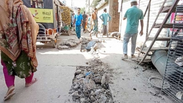 সিদ্ধিরগঞ্জে ড্রেন বিস্ফোরণে আহত ৩