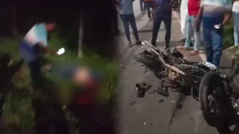 জাজিরা পয়েন্টের দুই প্রান্তে ২ জনের মরদেহ, আরেক পাশে পড়ে ছিল মোটরসাইকেল