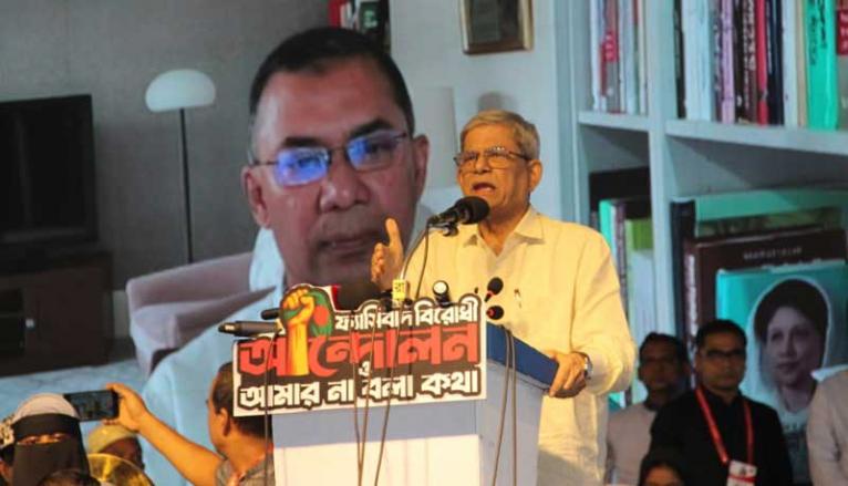 গণতন্ত্র উত্তরণের পথে প্রতিবন্ধকতা সৃষ্টির ষড়যন্ত্র চলছে : মির্জা ফখরুল