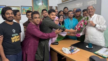 মির্জা ফখরুলের সঙ্গে ঠাকুরগাঁও সাংবাদিক ফোরামের মতবিনিময়