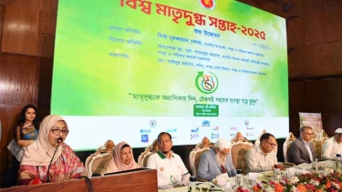 মাতৃদুগ্ধ খাওয়ানোর হার বাড়ানোর আহ্বান স্বাস্থ্য উপদেষ্টার