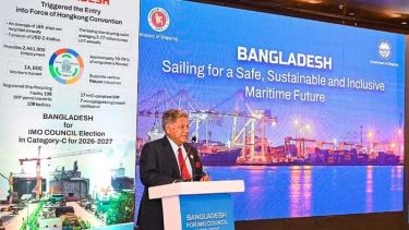 আইএমও নির্বাচনে সদস্য রাষ্ট্রগুলোর সমর্থন কামনা নৌপরিবহন উপদেষ্টার