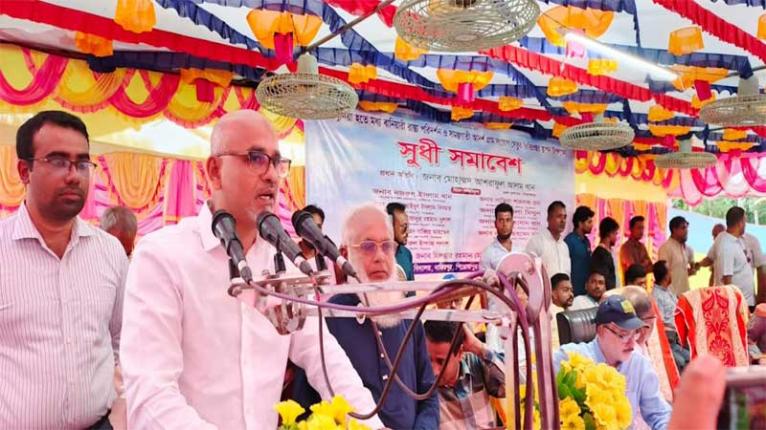 পল্লী এলাকার অবকাঠামো উন্নয়নে বর্তমান সরকার বদ্ধপরিকর : জেলা প্রশাসক