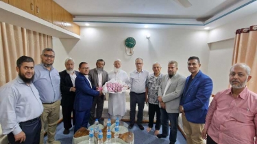 জামায়াত আমিরের সঙ্গে শিল্প মালিকদের সৌজন্য সাক্ষাৎ