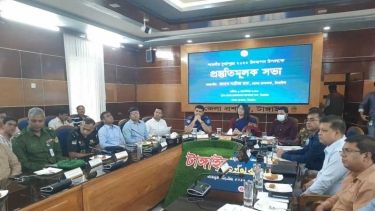 টাঙ্গাইলে ১২৩৬ মণ্ডপে দুর্গাপূজার প্রস্তুতি চলছে