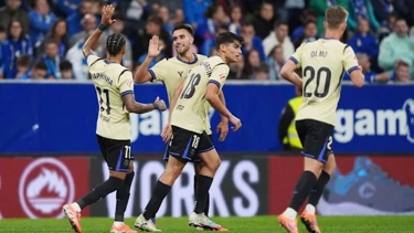 ওভিয়েদোর বিপক্ষে সহজ জয় বার্সেলোনার