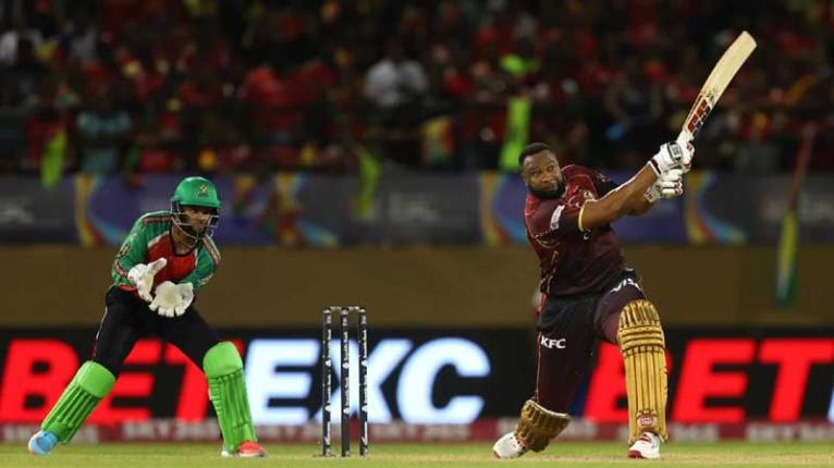 বুড়ো পোলার্ডের রেকর্ড ফিফটির পরও হারলো তার দল