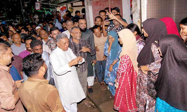 ধানের শীষের পক্ষে গণজোয়ার সৃষ্টি হয়েছে : আমীর খসরু