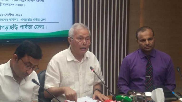 পাহাড়ি-বাঙালি ঐক্যবদ্ধ হয়ে শান্তি প্রতিষ্ঠার আহ্বান পার্বত্য উপদেষ্টার