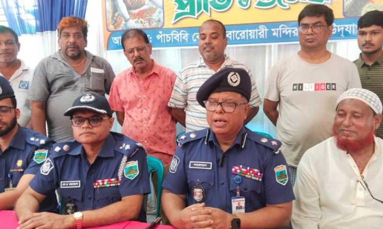 প্রতিটি পূজামণ্ডপে নিরাপত্তা নিশ্চিত করা হয়েছে : রাজশাহী রেঞ্জের ডিআইজি