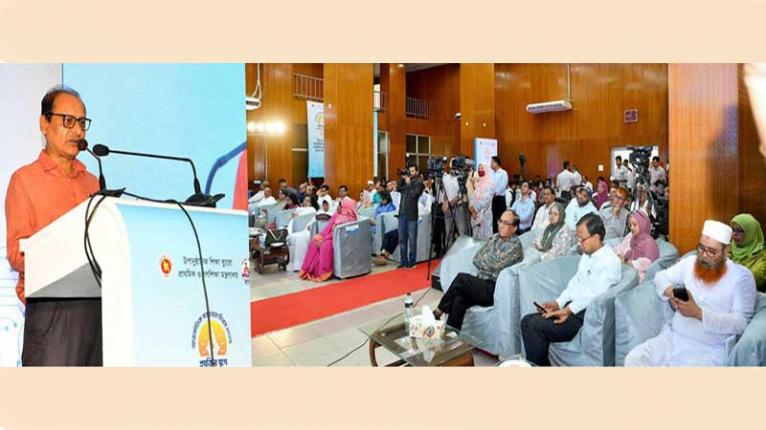 প্রযুক্তির যুগে সাক্ষরতার প্রসারে জোর দিতে হবে : প্রাথমিক ও গণশিক্ষা উপদেষ্টা