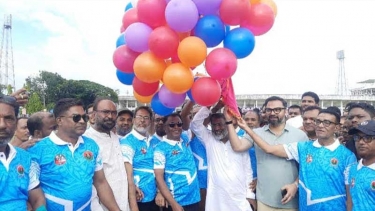 বরিশালে জিয়া স্মৃতি প্রীতি ফুটবল ম্যাচ অনুষ্ঠিত