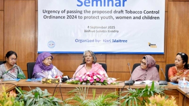 তামাক নিয়ন্ত্রণ আইন সংশোধন জরুরি : শারমীন এস মুরশিদ