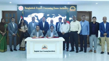 বেপজা অর্থনৈতিক অঞ্চলে ওয়েসিস অ্যাক্সেসরিজের ৪৮ লাখ ডলার বিনিয়োগ