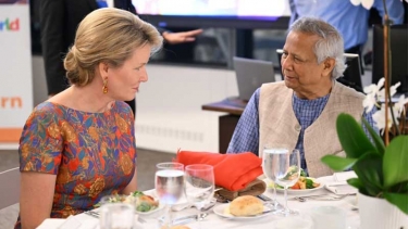 প্রধান উপদেষ্টার সঙ্গে বেলজিয়ামের রাণী এবং সাবেক ব্রিটিশ প্রধানমন্ত্রীর সাক্ষাৎ