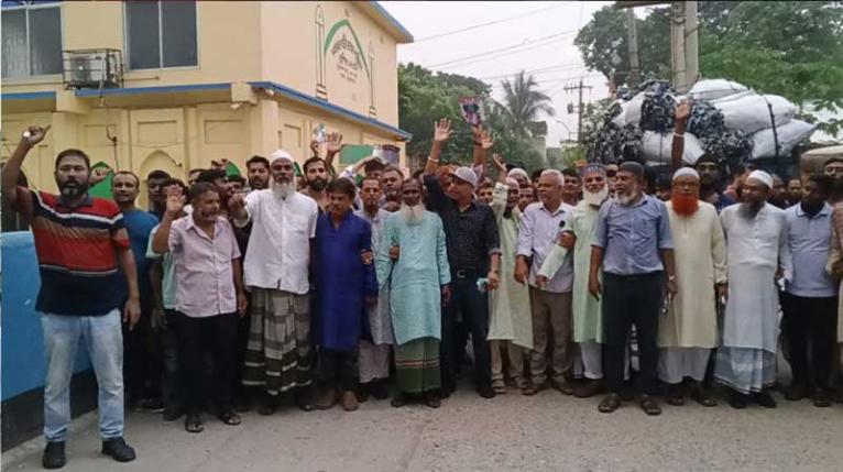 মাসুদুজ্জামানের পক্ষে ২৪নং ওয়ার্ডে ৩১ দফা বাস্তবায়নে গণসংযোগ