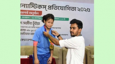 আন্তঃস্কুল জিমন্যাস্টিকস প্রতিযোগিতার সমাপনী অনুষ্ঠানে যুব ও ক্রীড়া উপদেষ্টা
