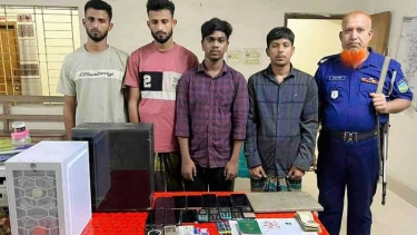 জামালপুরে অনলাইন জুয়া ও ক্যাসিনো চক্রের ৪ সদস্য আটক