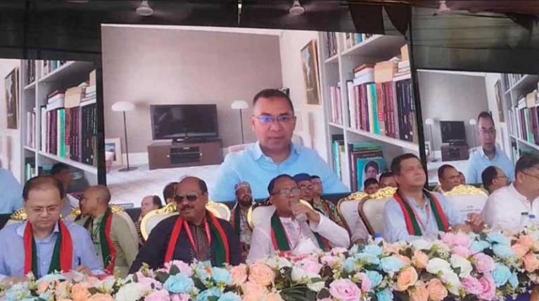 ঐক্যবদ্ধ না হলে আগামী দিনে গুপ্ত স্বৈরাচারের আবির্ভাব হতে পারে: তারেক রহমান