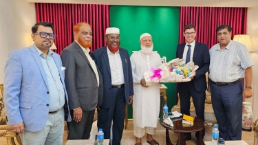 জামায়াত আমিরের সঙ্গে নরওয়ে রাষ্ট্রদূতের সাক্ষাৎ