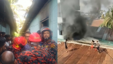 খাগড়াছড়ি বাজারে আগুন: ফায়ার সার্ভিসের দ্রুত তৎপরতায় বড় ক্ষতি থেকে রক্ষা