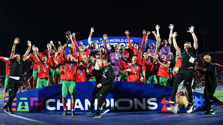 আর্জেন্টিনাকে হারিয়ে বিশ্ব চ্যাম্পিয়ন মরক্কো