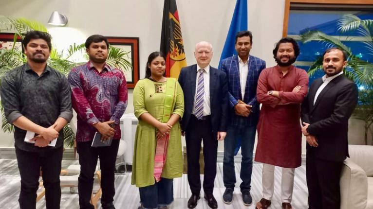 এনসিপির সঙ্গে জার্মান রাষ্ট্রদূতের সাক্ষাৎ