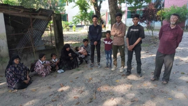 কুড়িগ্রামে নারী-‌শিশুসহ ১১ রো‌হিঙ্গা আটক