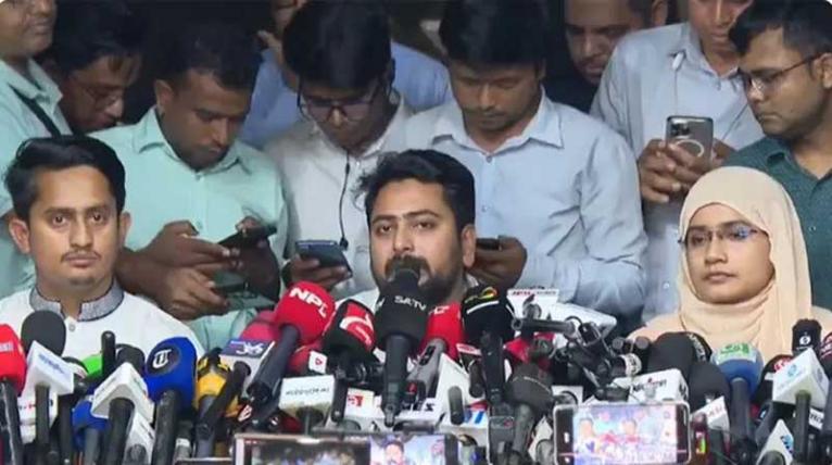 শাপলা না দেওয়ার আইনি ব্যাখ্যা দিলে অন্য প্রতীক বিবেচনা করা হবে : নাহিদ