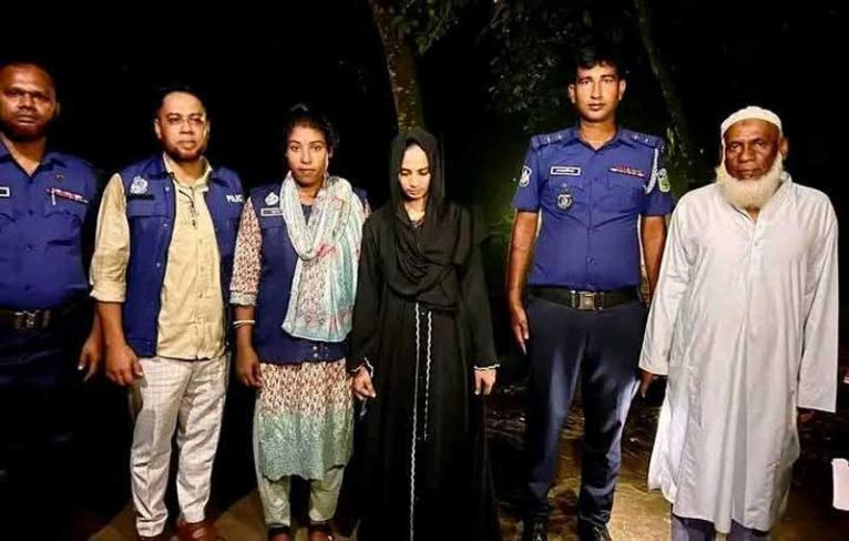 নান্দিনা থেকে অপহৃত নারীকে জীবিত উদ্ধার করলো পুলিশ