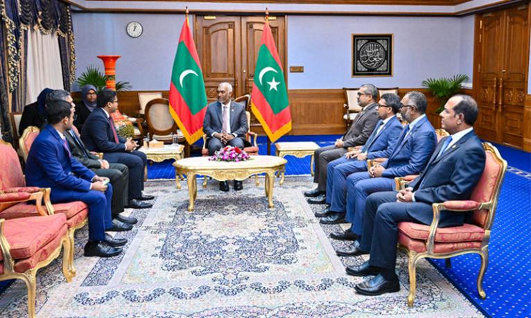 মালদ্বীপের প্রেসিডেন্টের কাছে পরিচয়পত্র পেশ বাংলাদেশি রাষ্ট্রদূতের