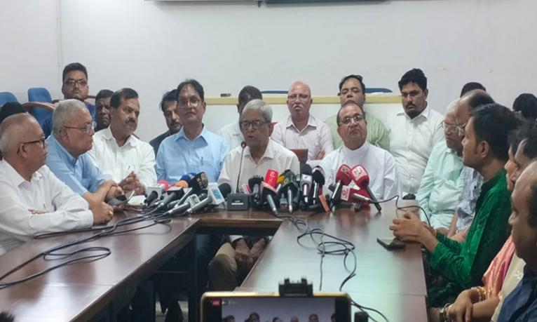 পিআর ইস্যুটি আগামী সংসদের ওপর ছেড়ে দিতে হবে : মির্জা ফখরুল