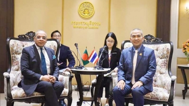 প্রধান বিচারপতির সাথে থাইল্যান্ডের বিচারমন্ত্রী রুত্তাফন নাওয়ারাত এর দ্বিপাক্ষিক বৈঠক অনুষ্ঠিত