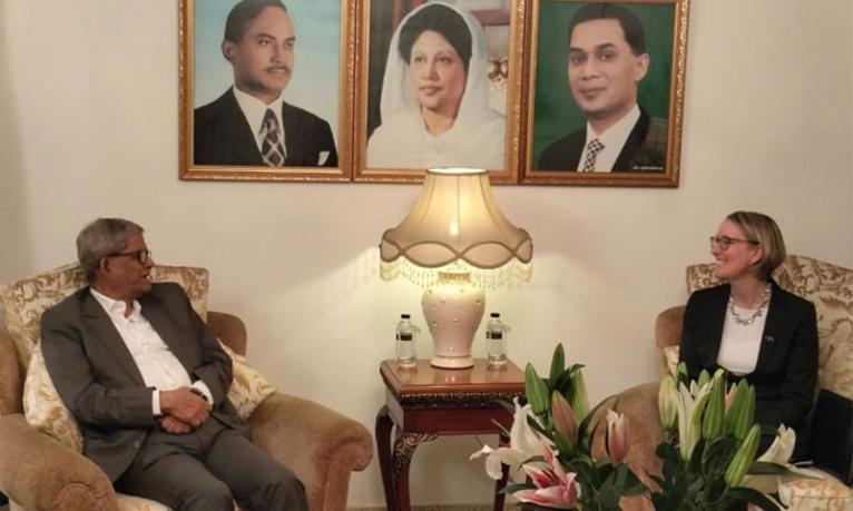 বিএনপি মহাসচিবের সঙ্গে ব্রিটিশ হাইকমিশনারের বৈঠক