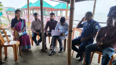 জামালপুরে জব্দকৃত বালু উন্মুক্ত নিলামে, সরকারি কোষাগারে মোটা অঙ্কের অর্থ