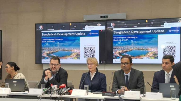 চলতি অর্থবছরে প্রবৃদ্ধি হতে পারে ৪.৮ শতাংশ : বিশ্বব্যাংক