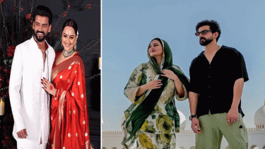 স্বামীর সঙ্গে হঠাৎ মসজিদে গেলেন সোনাক্ষী সিনহা