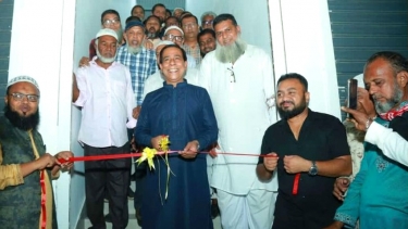 শহরের বরফকলে মাসুদুজ্জামান মাসুদের নির্বাচনী কার্যালয় উদ্বোধন