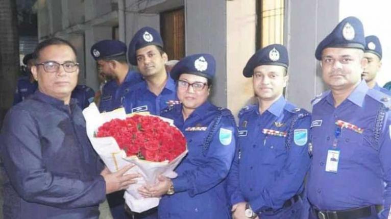 নারায়ণগঞ্জে নতুন পুলিশ সুপারের যোগদান